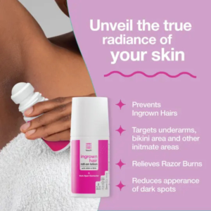 Touch - AHA and BHA Ingrown Hair Roll-on Lotion (2oz) - Image 3
