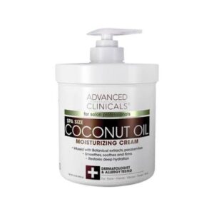Advanced Clinicals - Coconut Oil Moisturizing Cream