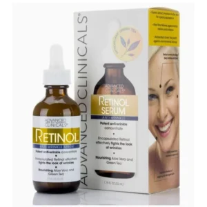 Advanced Clinicals - Retinol Serum, Anti-Wrinkle, 1.75 fl oz (52 ml)