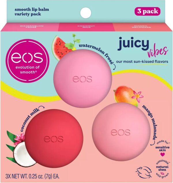 eos - Triple Juicy Vibes Lip Balm (0.25 oz/ 7g )
