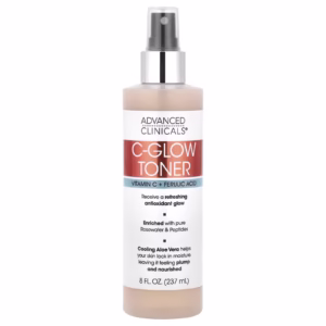 Advanced Clinicals - C-Glow Toner, Vitamin C + Ferulic Acid, 8 fl oz (237 ml) - Image 2