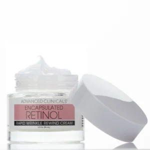 Advanced Clinicals - Encapsulated Retinol, Rapid Wrinkle Rewind Cream, Fragrance Free, 2 fl oz (59 ml)