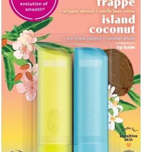 eos - Duo Island Coconut & Vanilla Frappe Lip Balm
