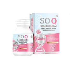 soq - gluta collagen 10000mg ( 30 capsules)