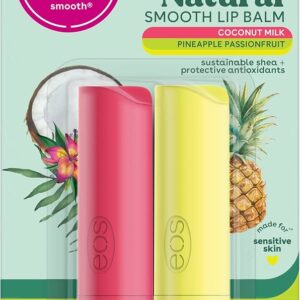 Eos - Duo Pineapple Passionfruit & Coconut Milk Lip Balm ( sphere+Stcik) - Image 2