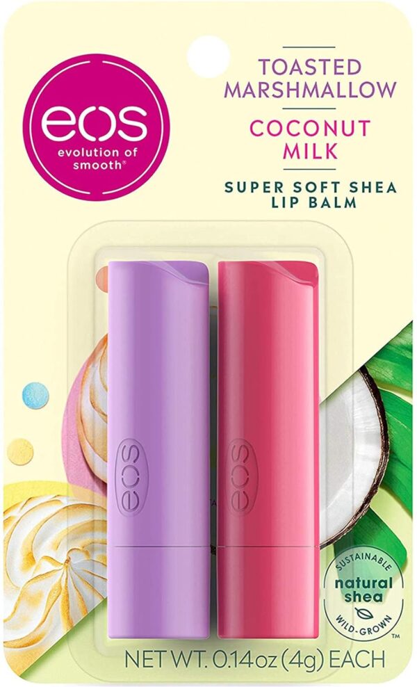eos - Toasted Marshmallow Lip Balm ( 0.14 oz /4g)