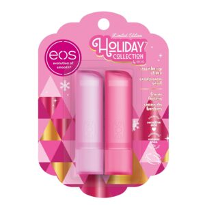 eos - Strawberry Cheer & Candy Cane Lip Balm