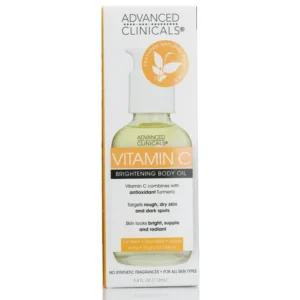 Advanced Clinicals - Vitamin C, Brightening Body Oil, 3.8 fl oz (112 ml) - Image 2