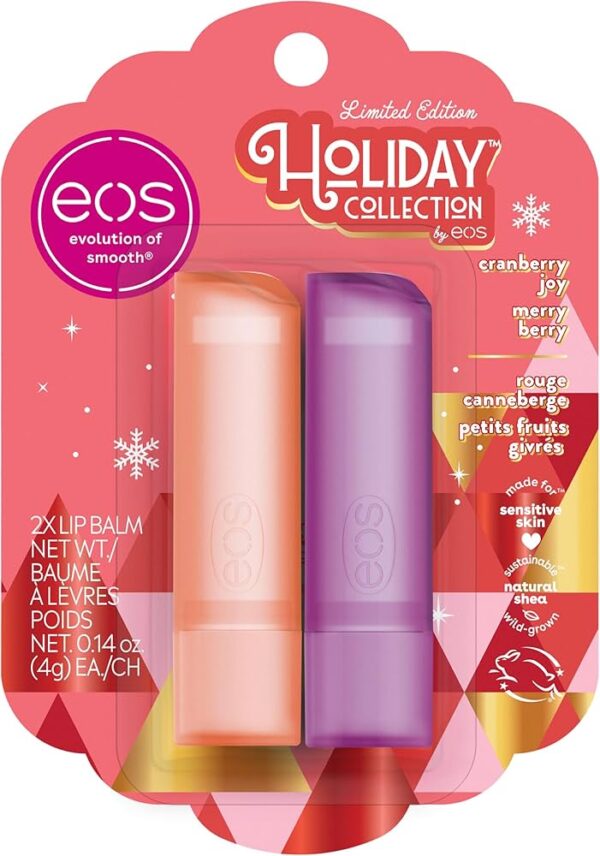 eos - Duo Cranberry Joy & Merry Berry Lip Balm