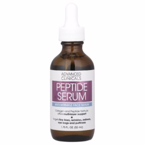 Advanced Clinicals - Peptide Serum, Anti-Wrinkle Face Serum, 1.75 fl oz (52 ml)
