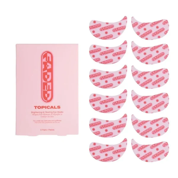 Topicals - Faded Under Eye Masks Brightening Eye Masks (6 Packs)