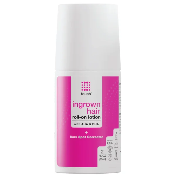 Touch - AHA and BHA Ingrown Hair Roll-on Lotion (2oz)