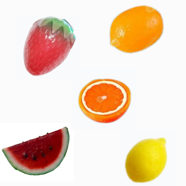 Tropical Fruit shaped Soaps