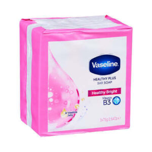 Vaseline - Vitamin B3 & Vaseline Jelly (Healthy Plus Bar Soap) 3 x 75g